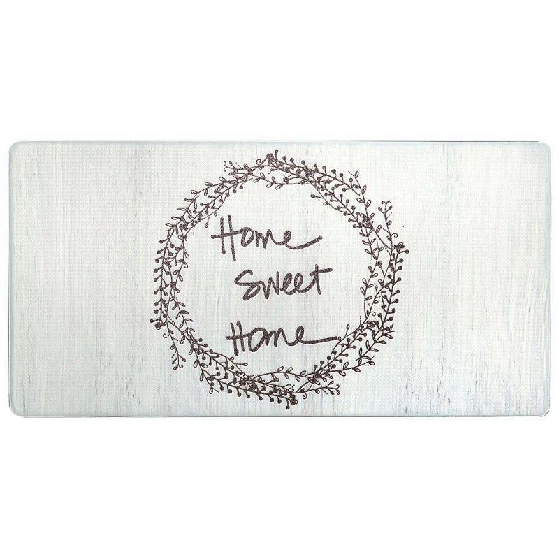 Nicole Miller 20" x 39" New York Home Sweet Home Wreath Kitchen Mat