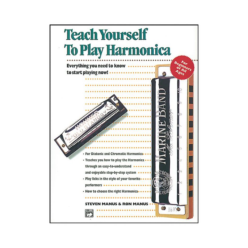 Alfred Teach Yourself to Play Harmonica Book