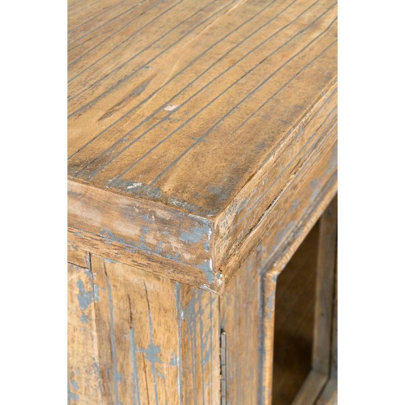 Penelope 2 Door Cabinet Distressed Gray - East at Main