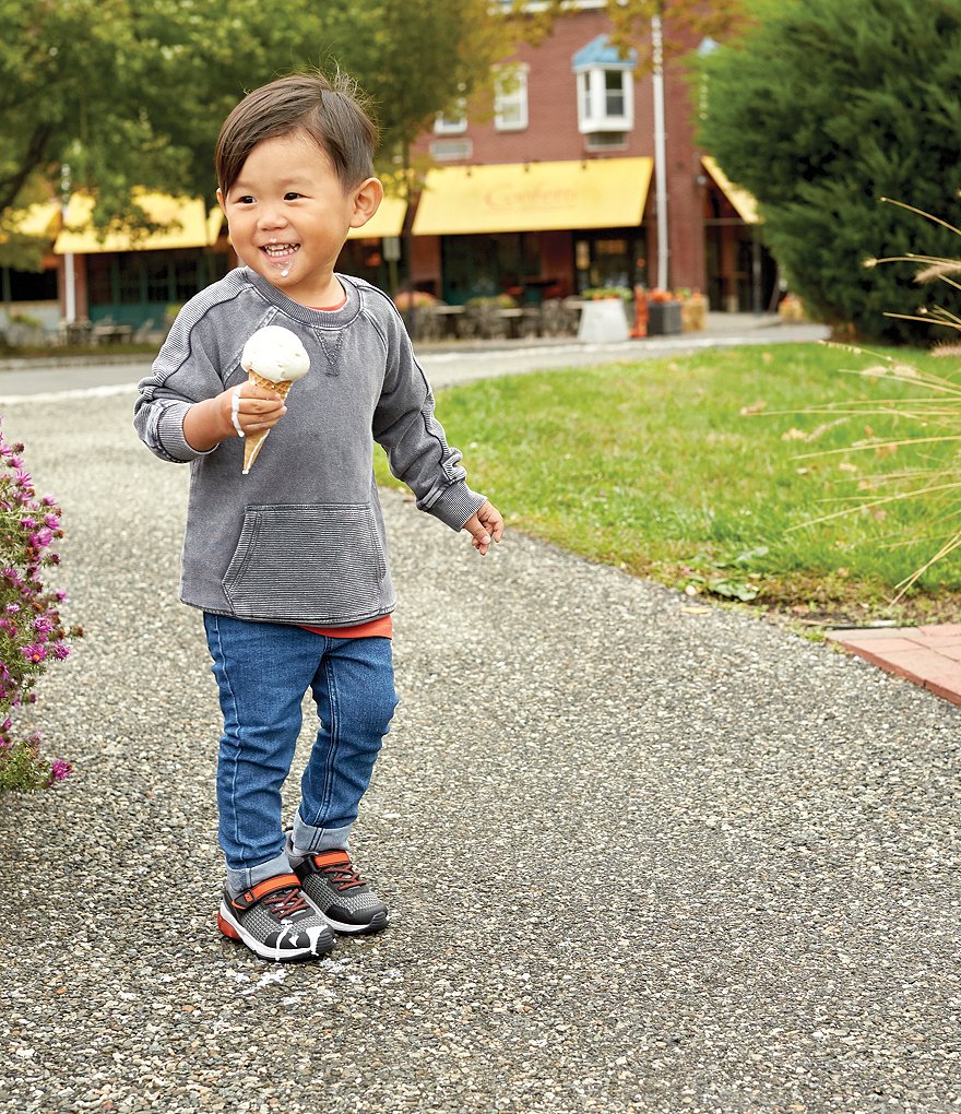 Stride Rite Boys' Radiant Bounce Made2Platy Lighted Washable Sneakers (Infant)