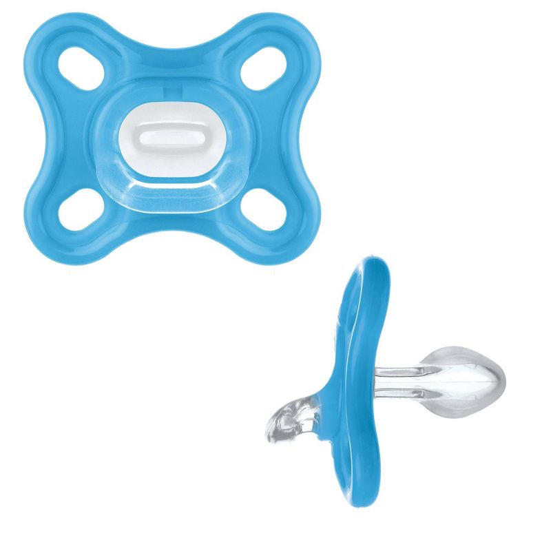 MAM Comfort 2pk Pacifier 0-4 Months - Blue