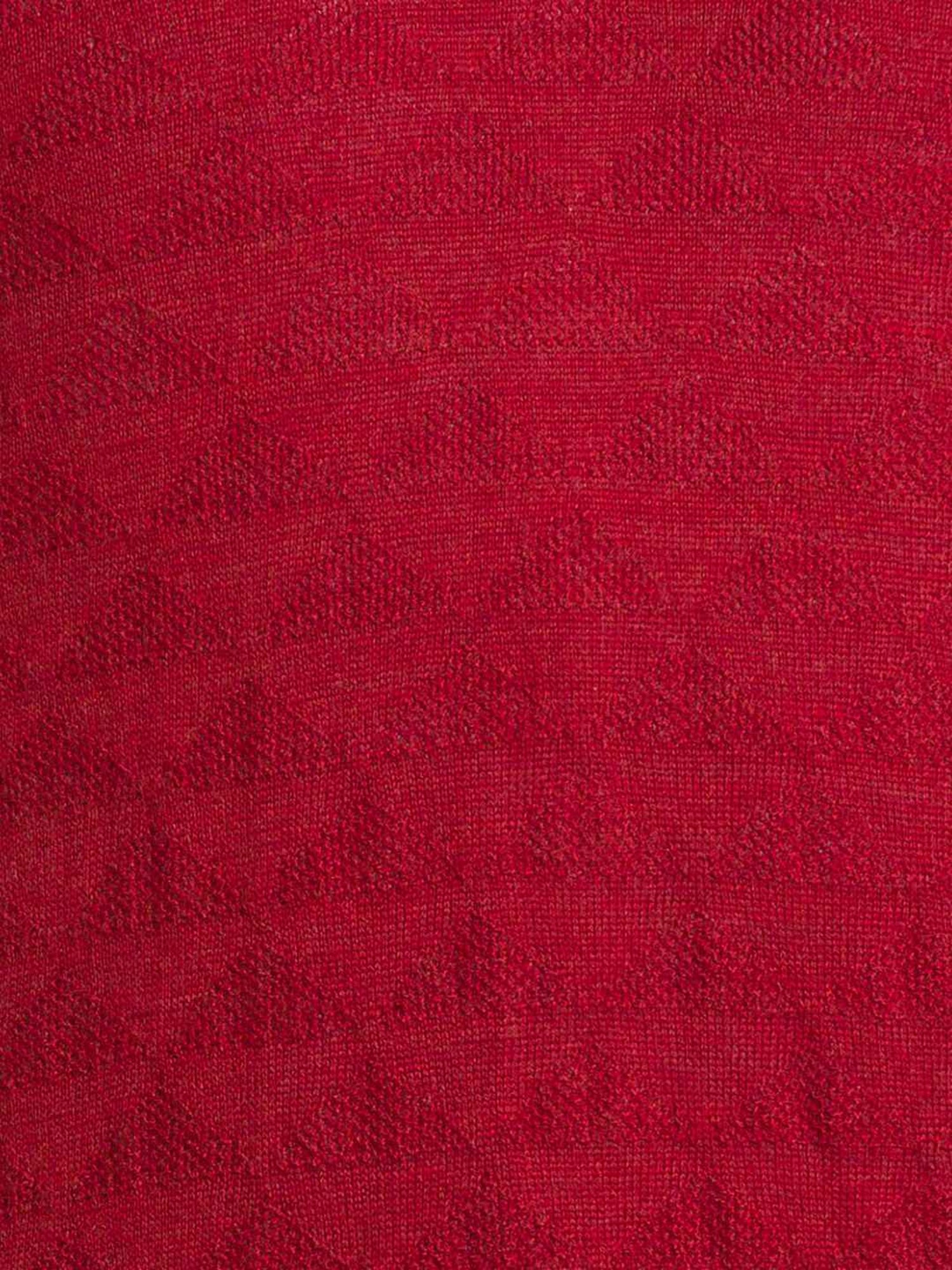 ColorPlus Brown Classic Fit Self Pattern Sweater