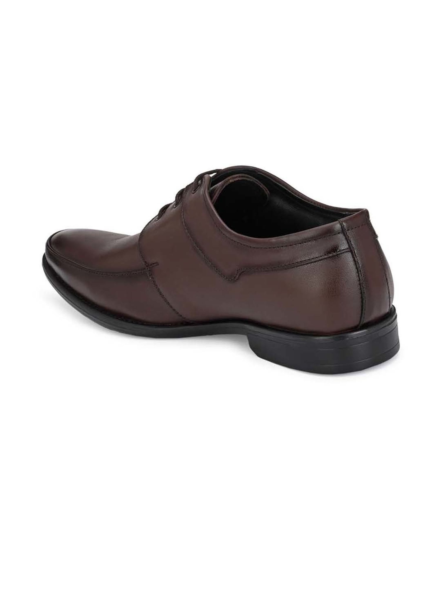 Eego Italy Men's Brown Derby Shoes