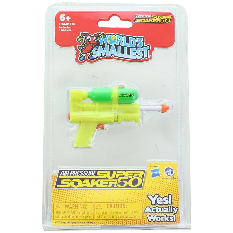 Super Impulse World's Smallest Super Soaker Water Gun | Air Pressure Super Soaker 50