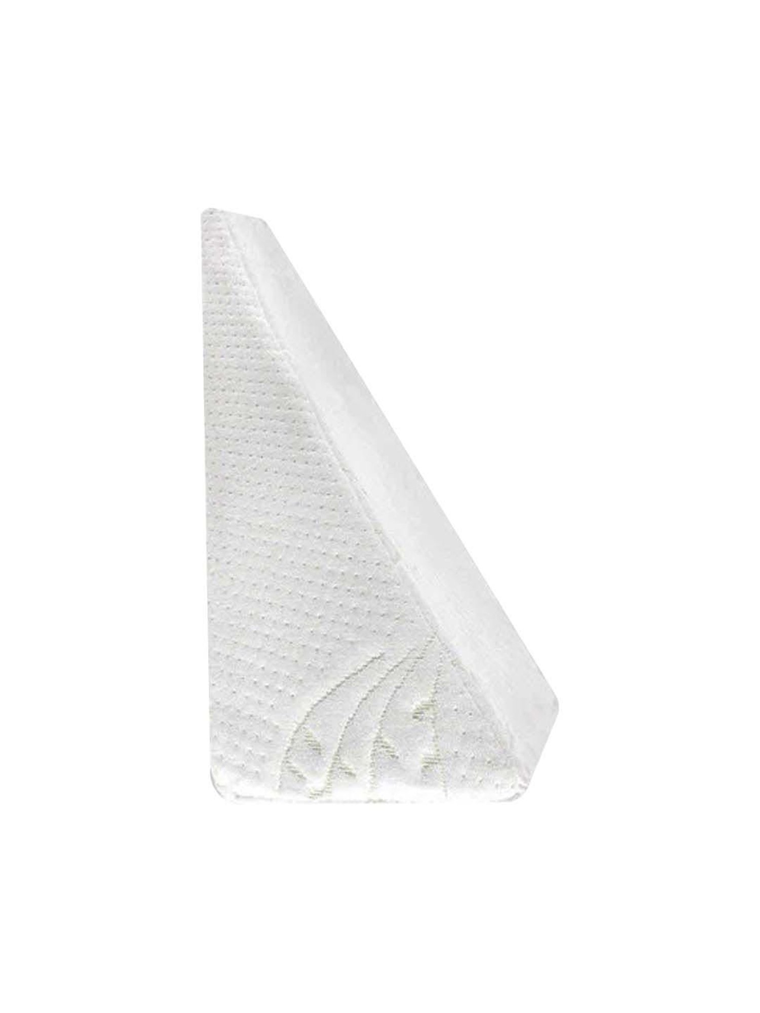 The White Willow Black Orthopaedic Mid Backrest Memory Foam Pillow - Set of 1