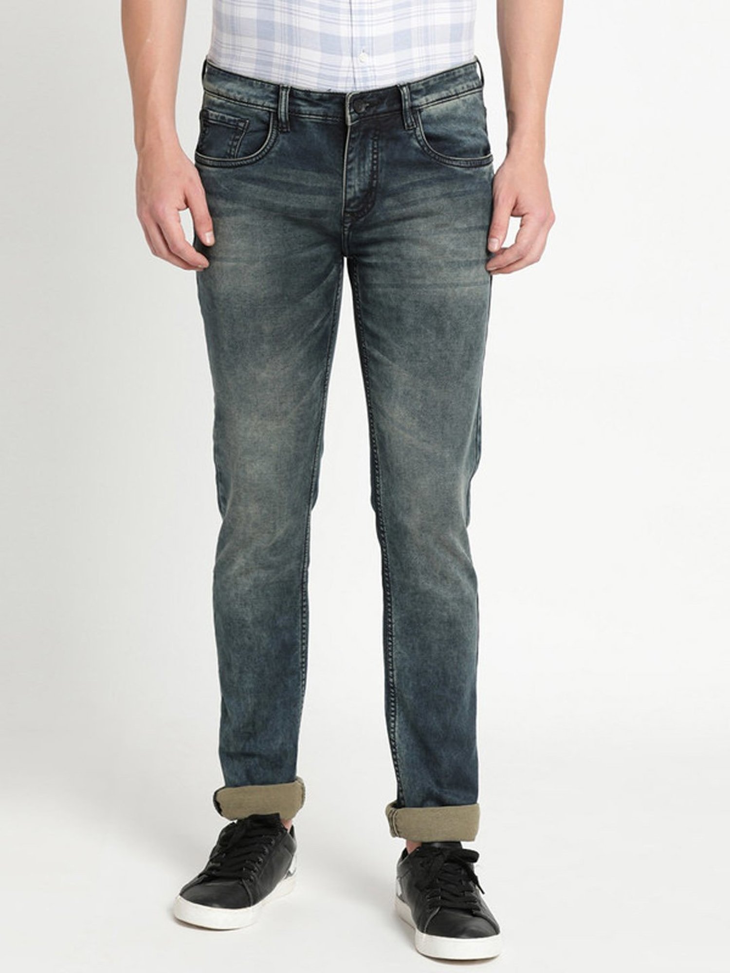 Turtle Blue Narrow Fit Jeans