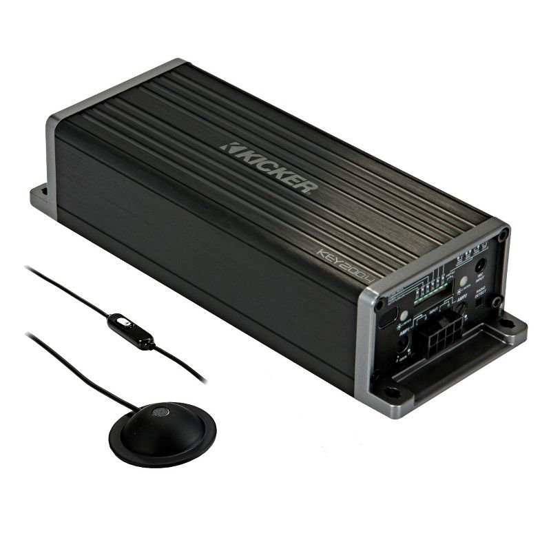 Kicker 47KEY2004 4-Channel Full-Range Compact Amplifier with Start/Stop Capability