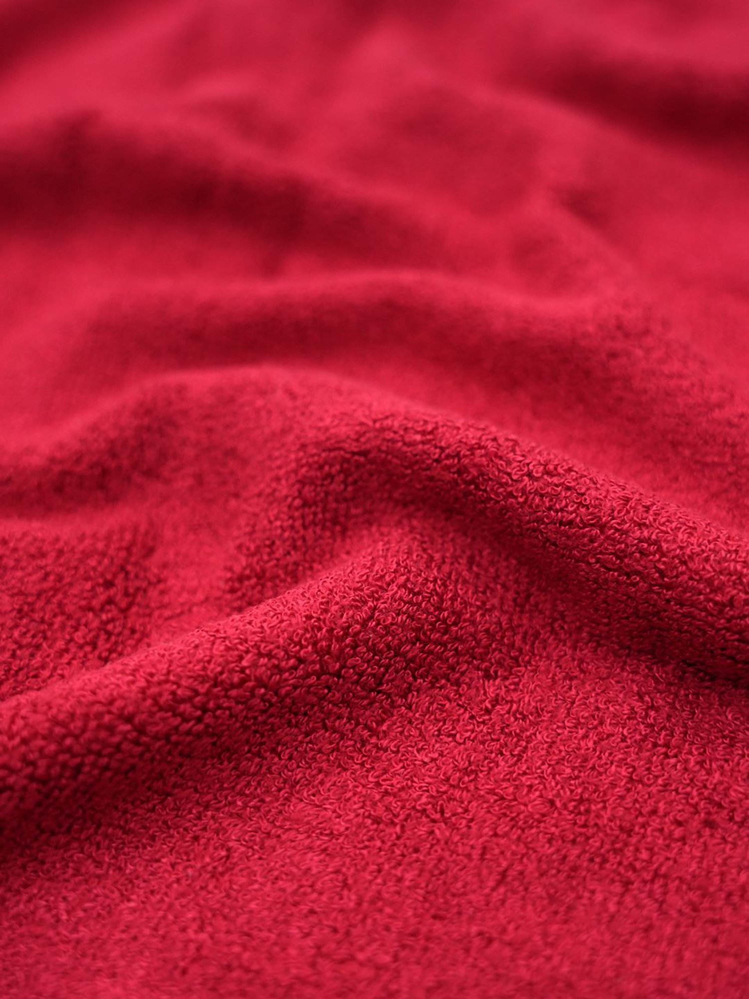 Doctor Towels Bamboo Terry Red 650 GSM Viscose Face Towel (Set of 4)