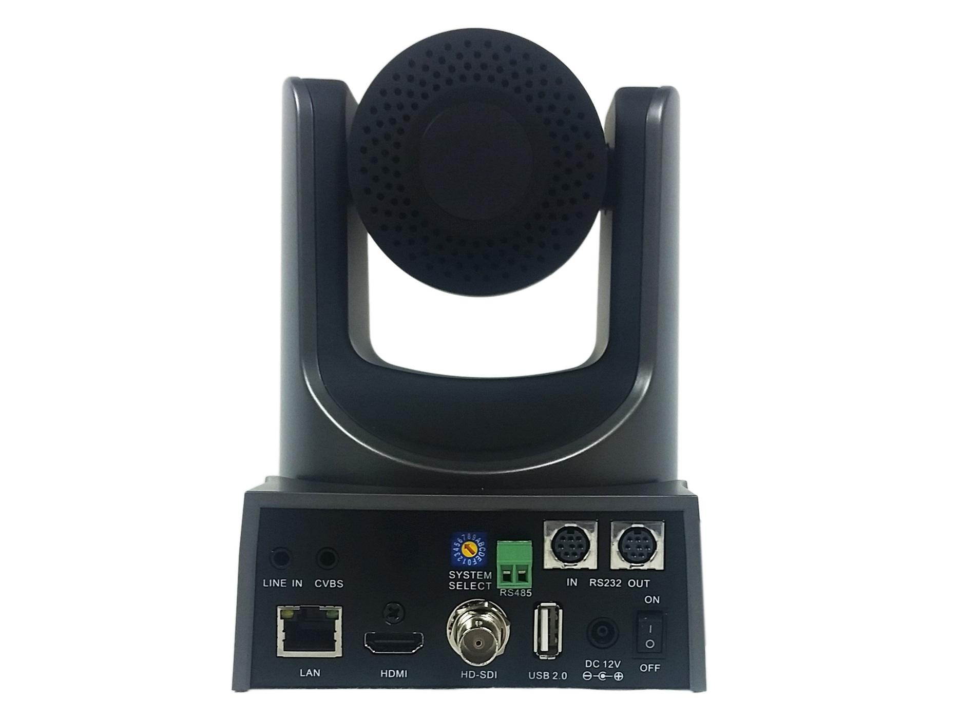 ptzoptics20xsdi gen2 ptz ip streaming camera with simultaneous hdmi and 3gsdi outputs  gray