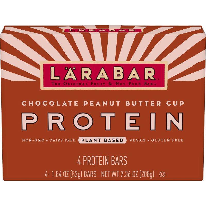 Larabar Protein Peanut Butter Chocolate Bars - 7.36oz/4ct