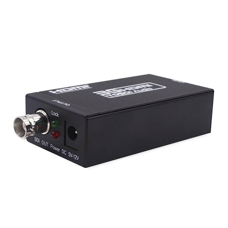 to SDI Converter Adapter SDI Adapter SDIHDSDI3GSDI Adapter Support 1080P for Camera Home Theater