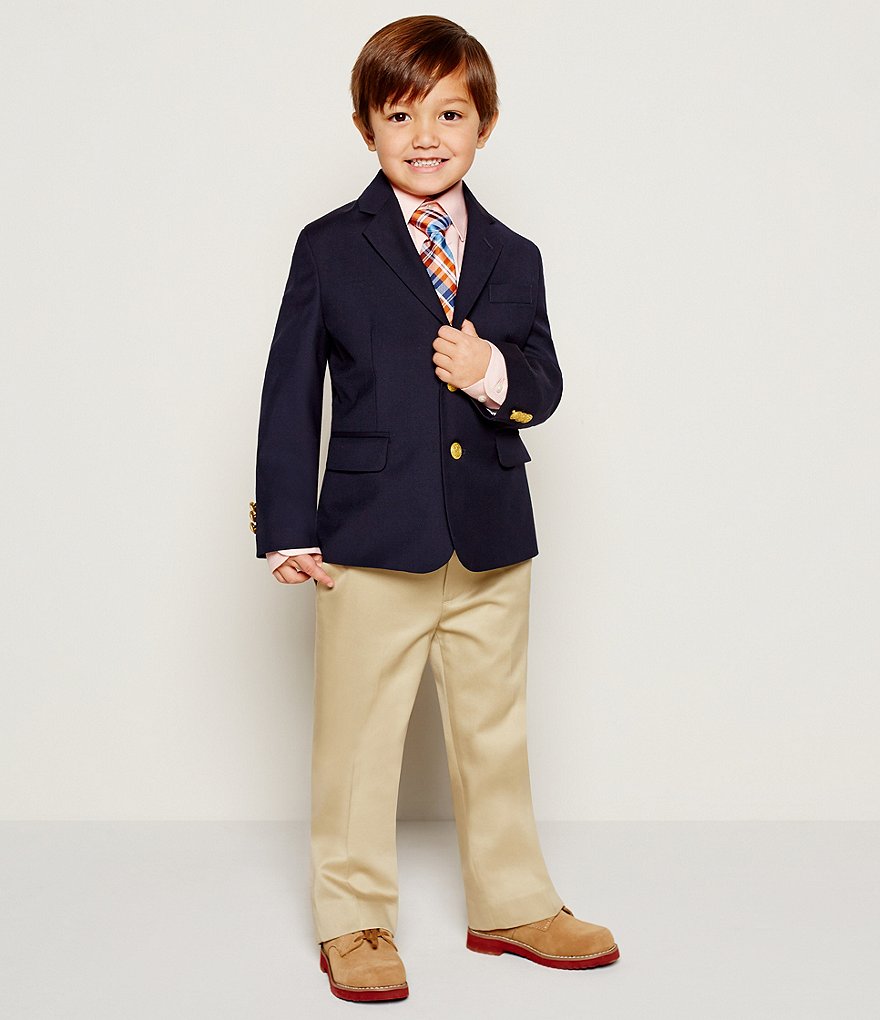 Nautica Big Boys 8-20 Short-Sleeve Vertical Logo Polo