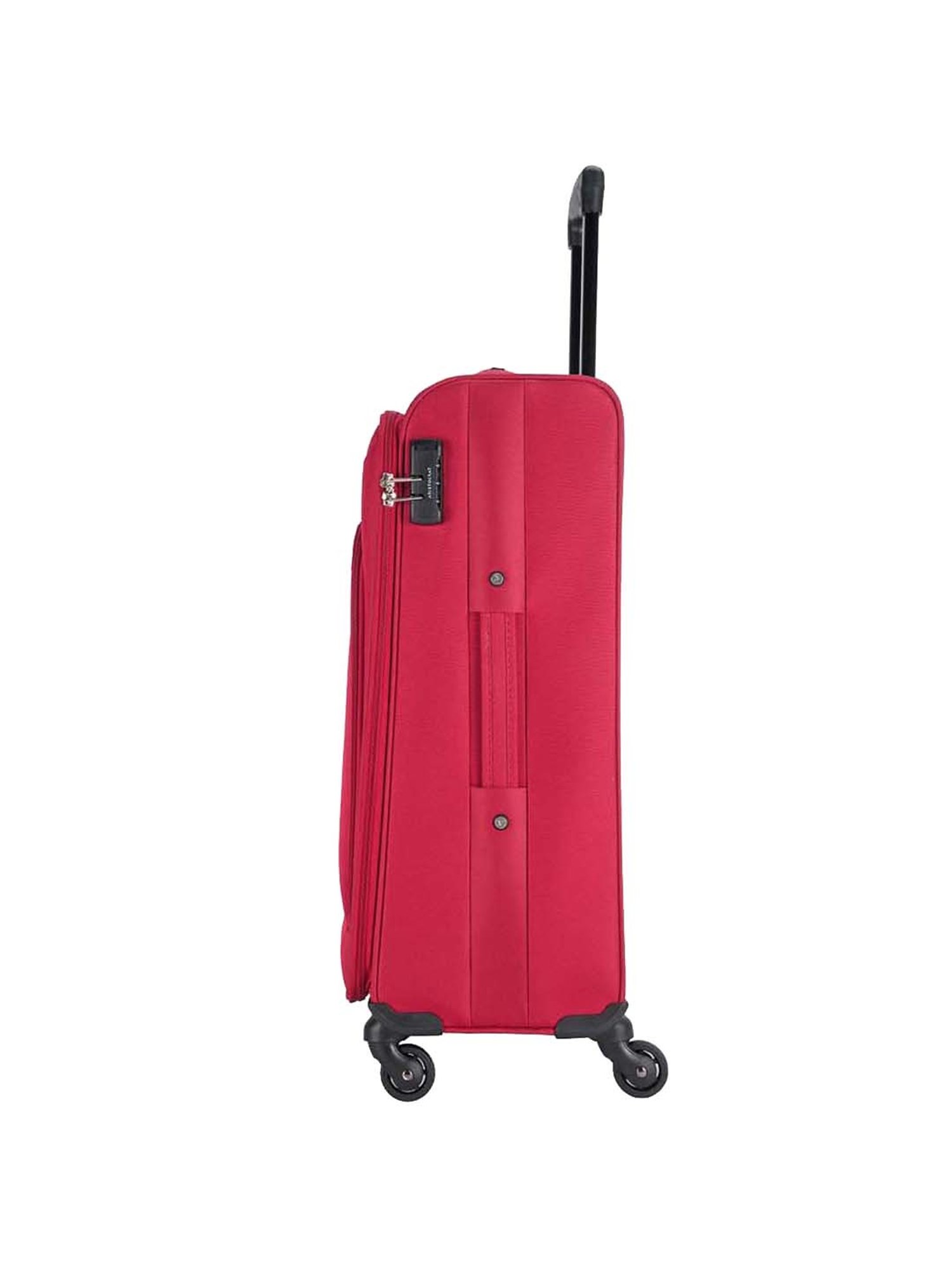 Aristocrat Red Medium Soft Cabin Trolley - 68 cm