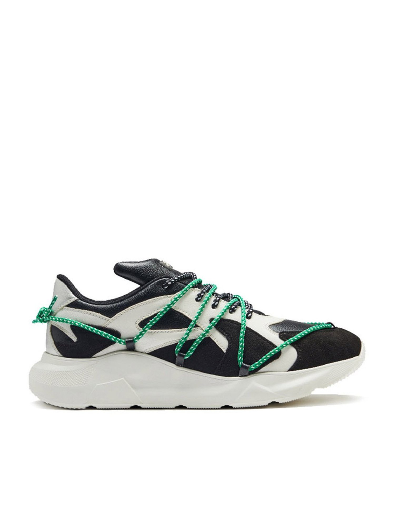 7-10 Men's 608 Winter Street Black & White Chunky Sneakers