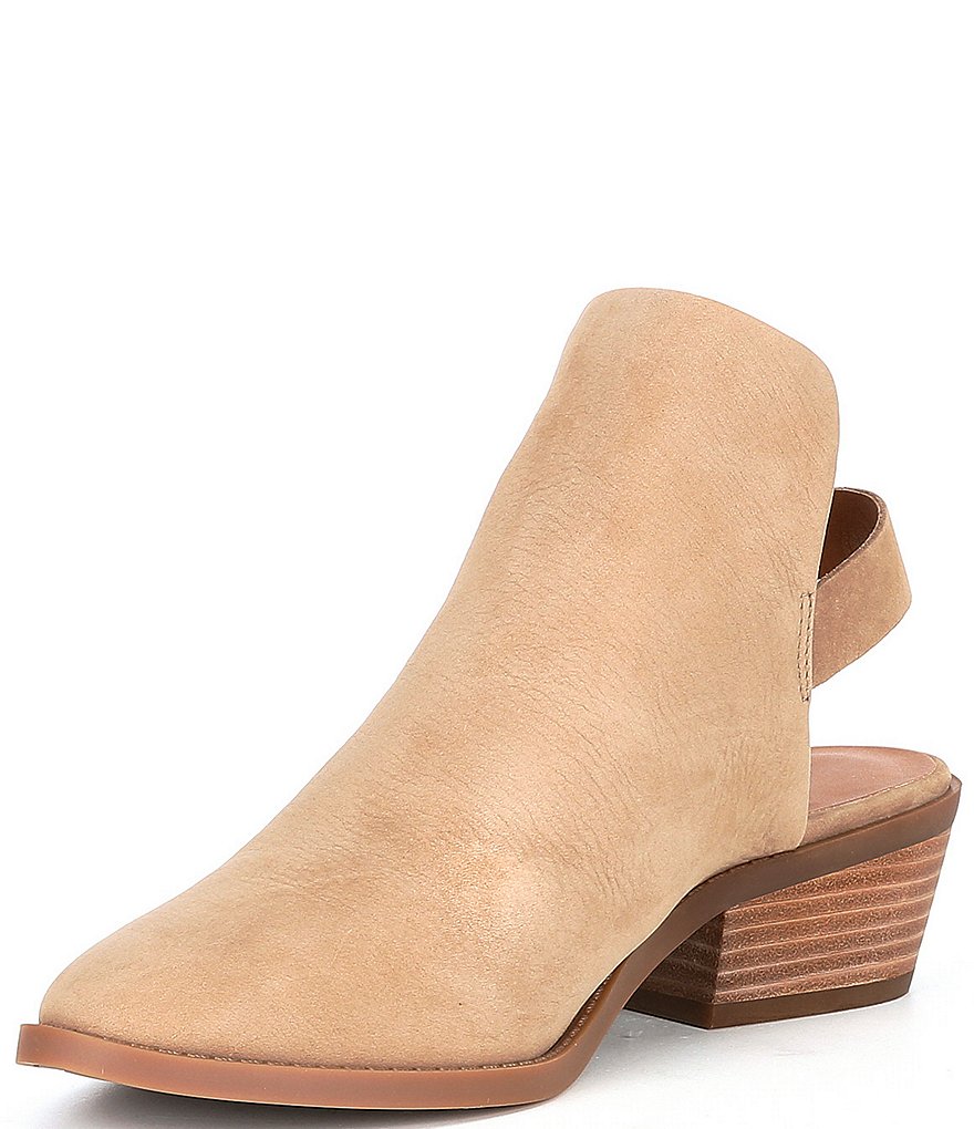 Lucky Brand Farryn Nubuck Slingback Low Heel Shooties
