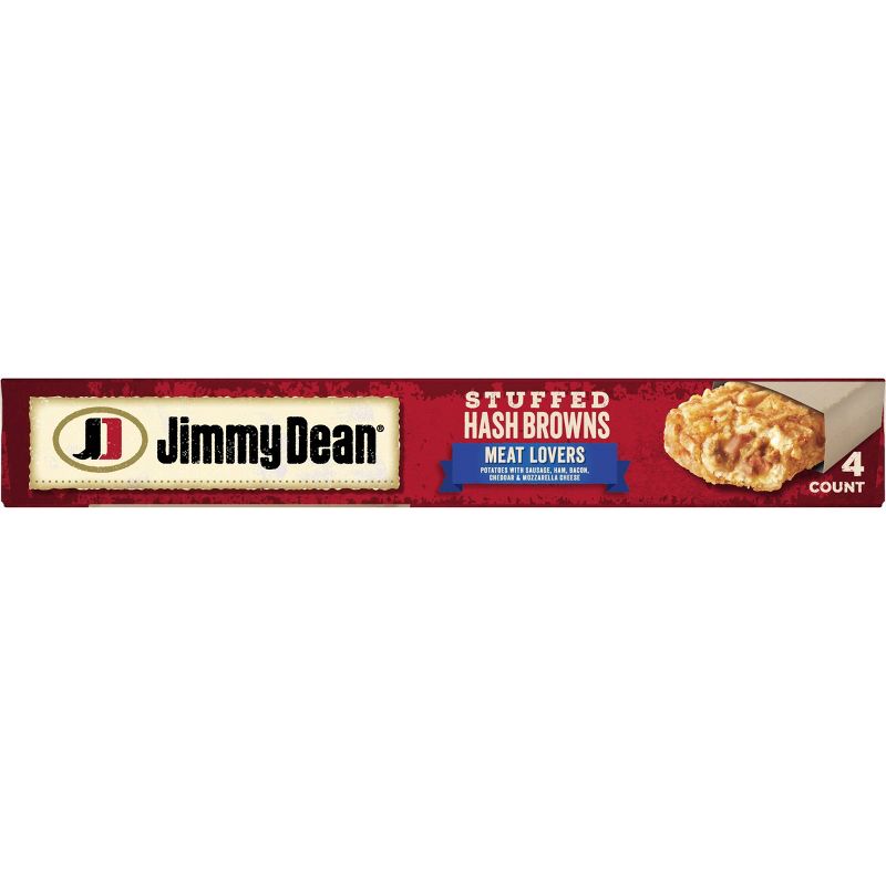 Jimmy Dean Meat Lovers Hashbrown Frozen Sandwich - 4ct