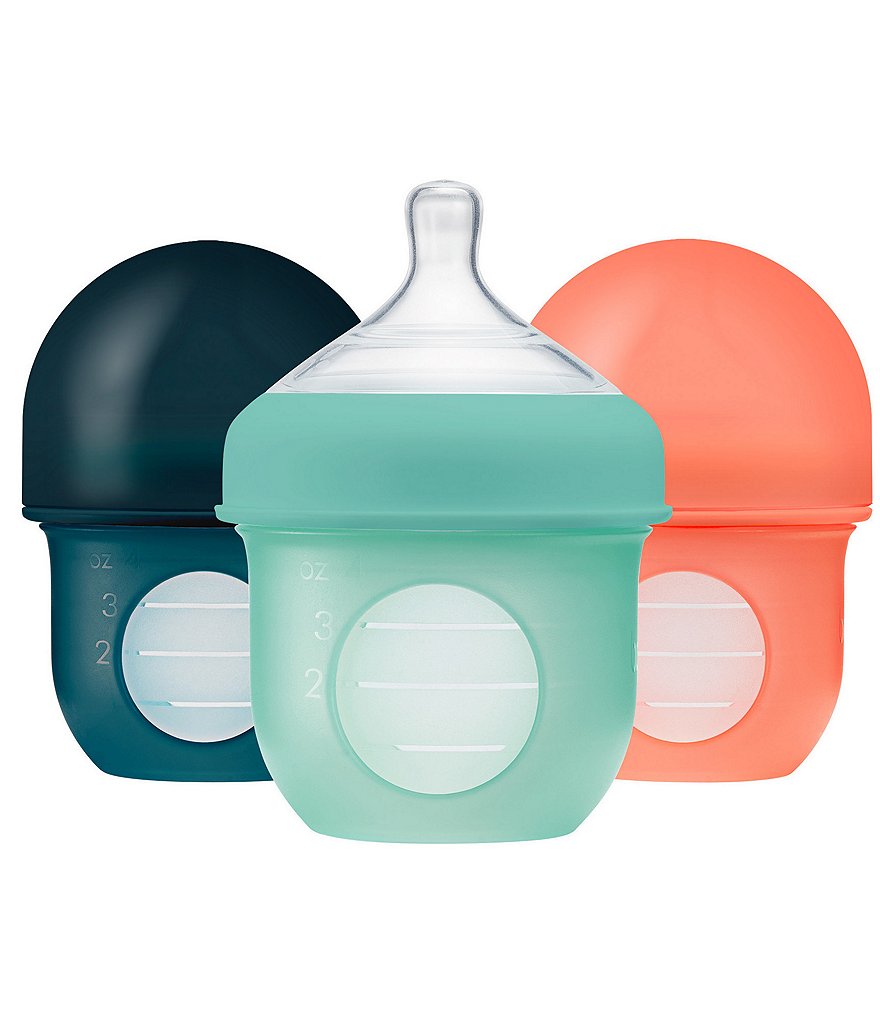 Boon NURSH 4oz Reusable Silicone Pouch Bottle