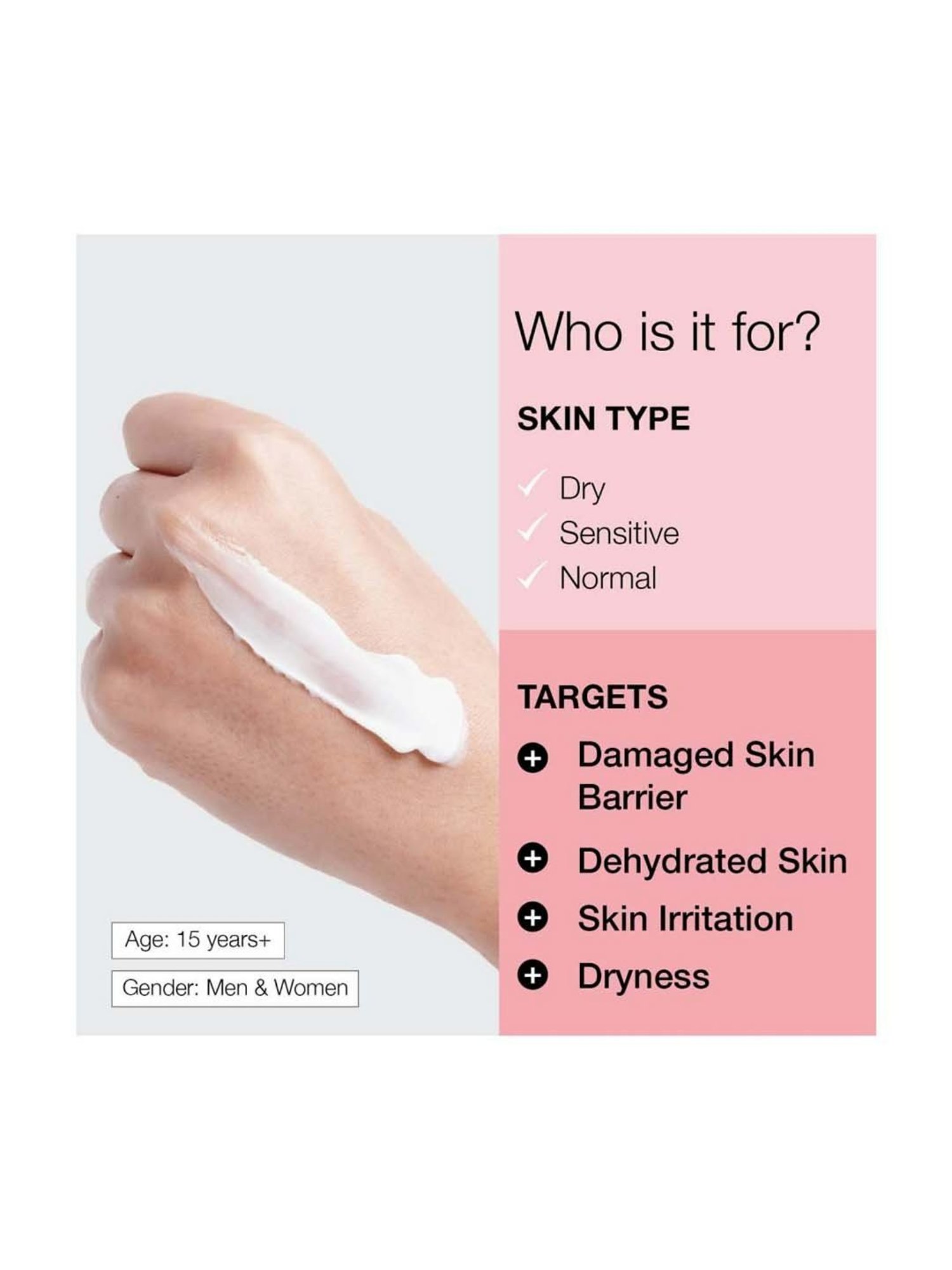 Minimalist 0.3% Ceramide Barrier Repair Bisabolol Moisturizing Cream - 30 gm