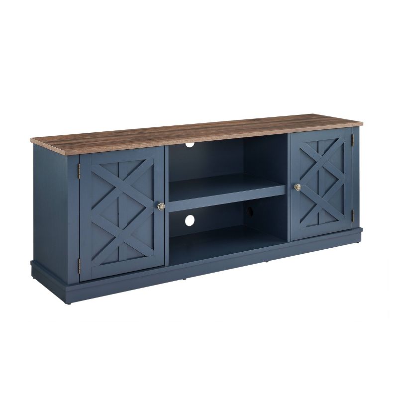 58" TV Stand for TVs up to 65" Navy - Home Essentials