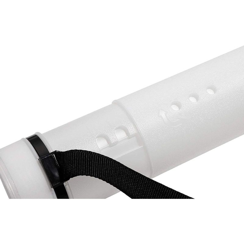 Sterilite 19434303 120 Quart Clear Plastic Storage Container Box and Lid with Blue Latches and Wheels (3 Pack)