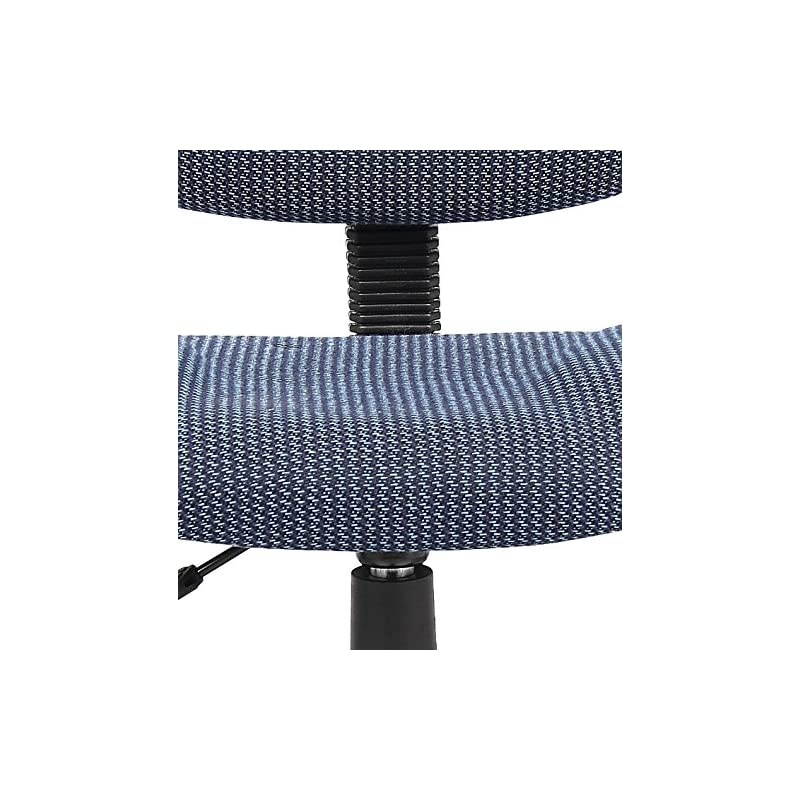 Perfect Posture Delux Fabric Task Chair without Arms in Blue