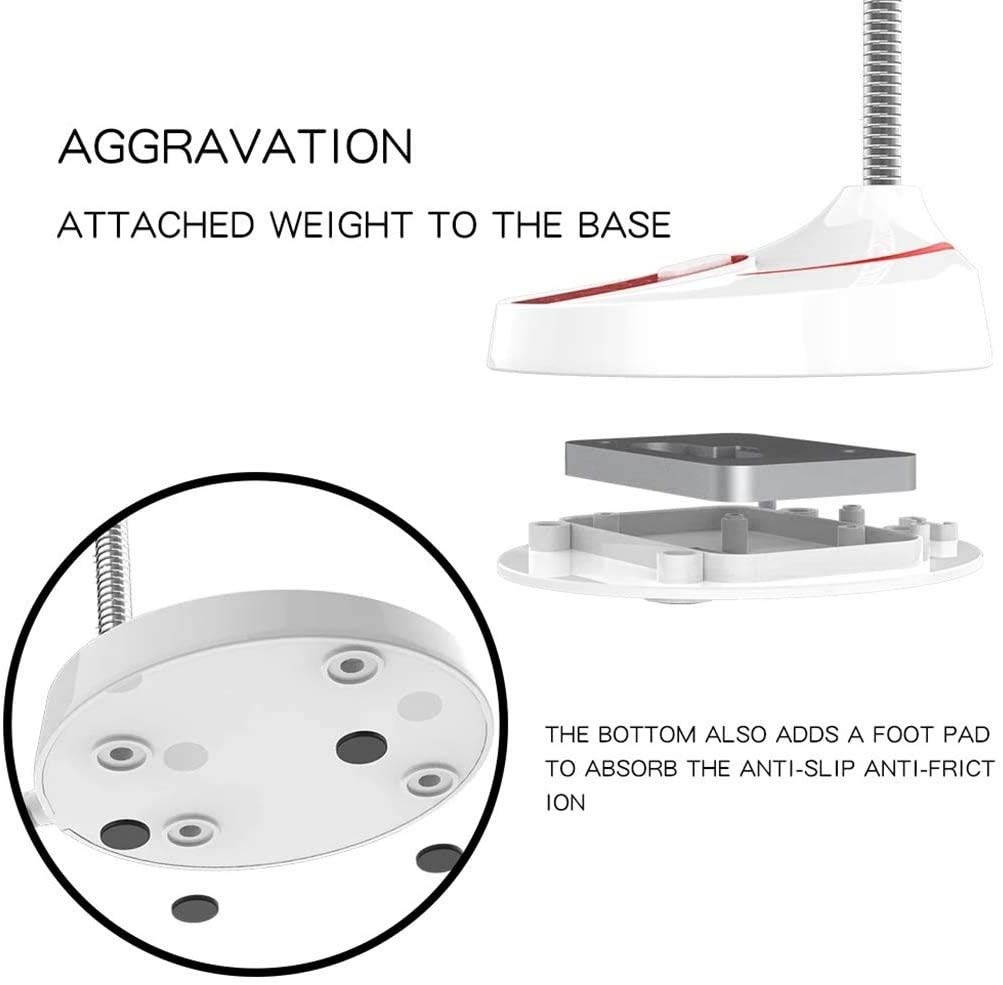 Microphone for Computer Computer Microphone,Omnidirectional Desktop Gooseneck Gaming USB Microphones for Dictation,Recording,YouTube,Conference Call,Skype,Black