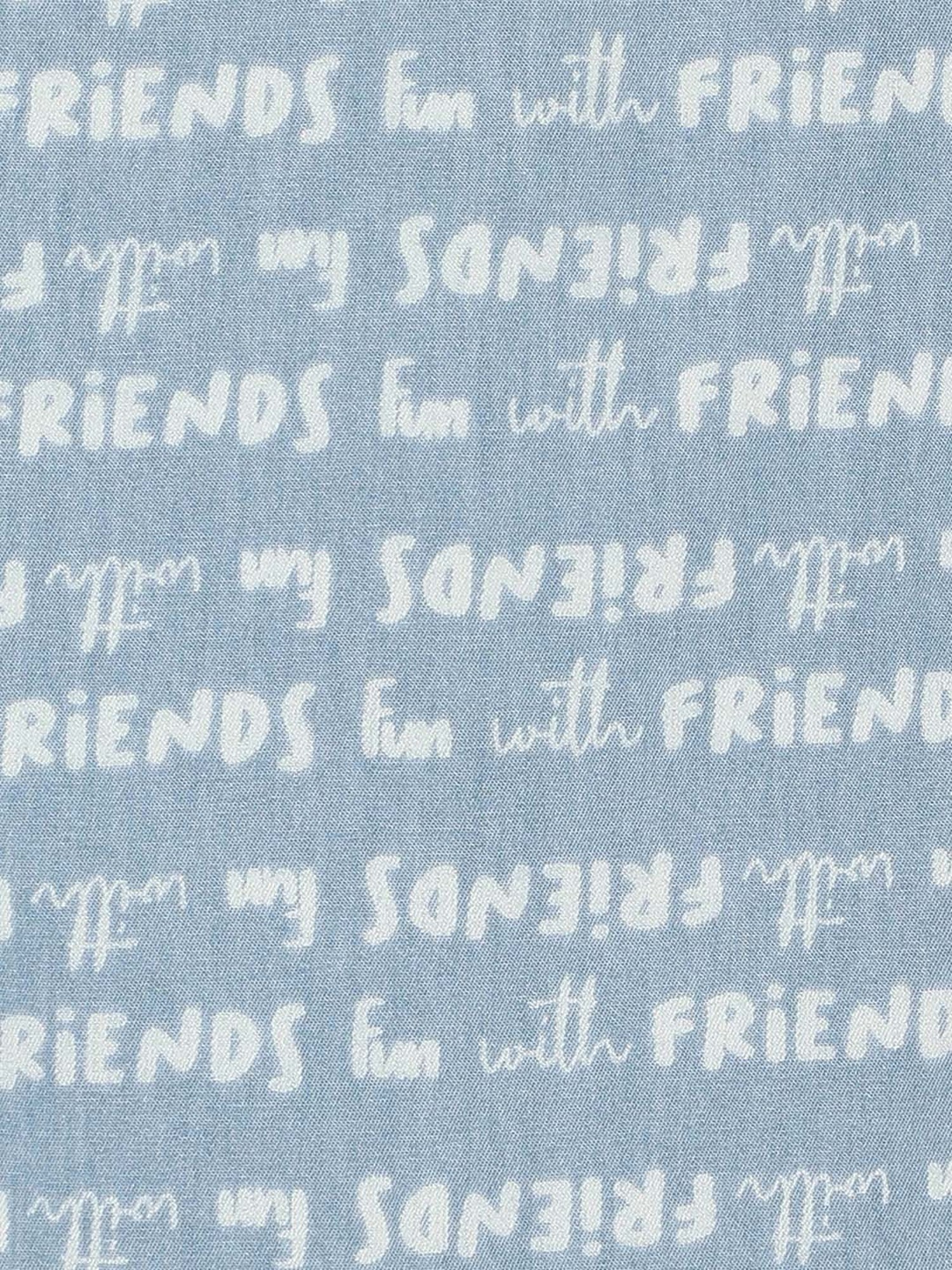 Pantaloons Baby White Cotton Printed Shirt