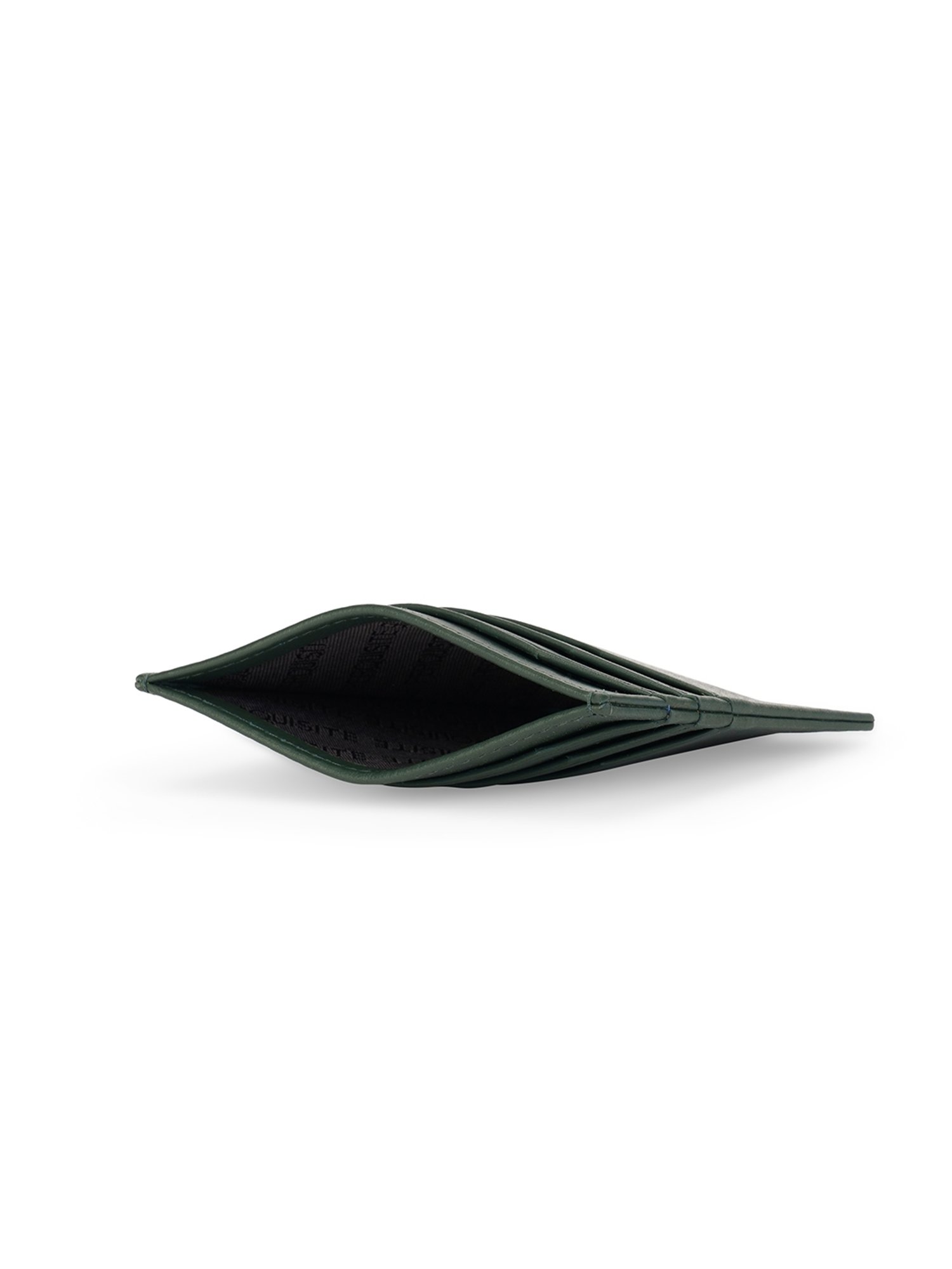 PERQUISITE CENTURION Green Solid Card Holder