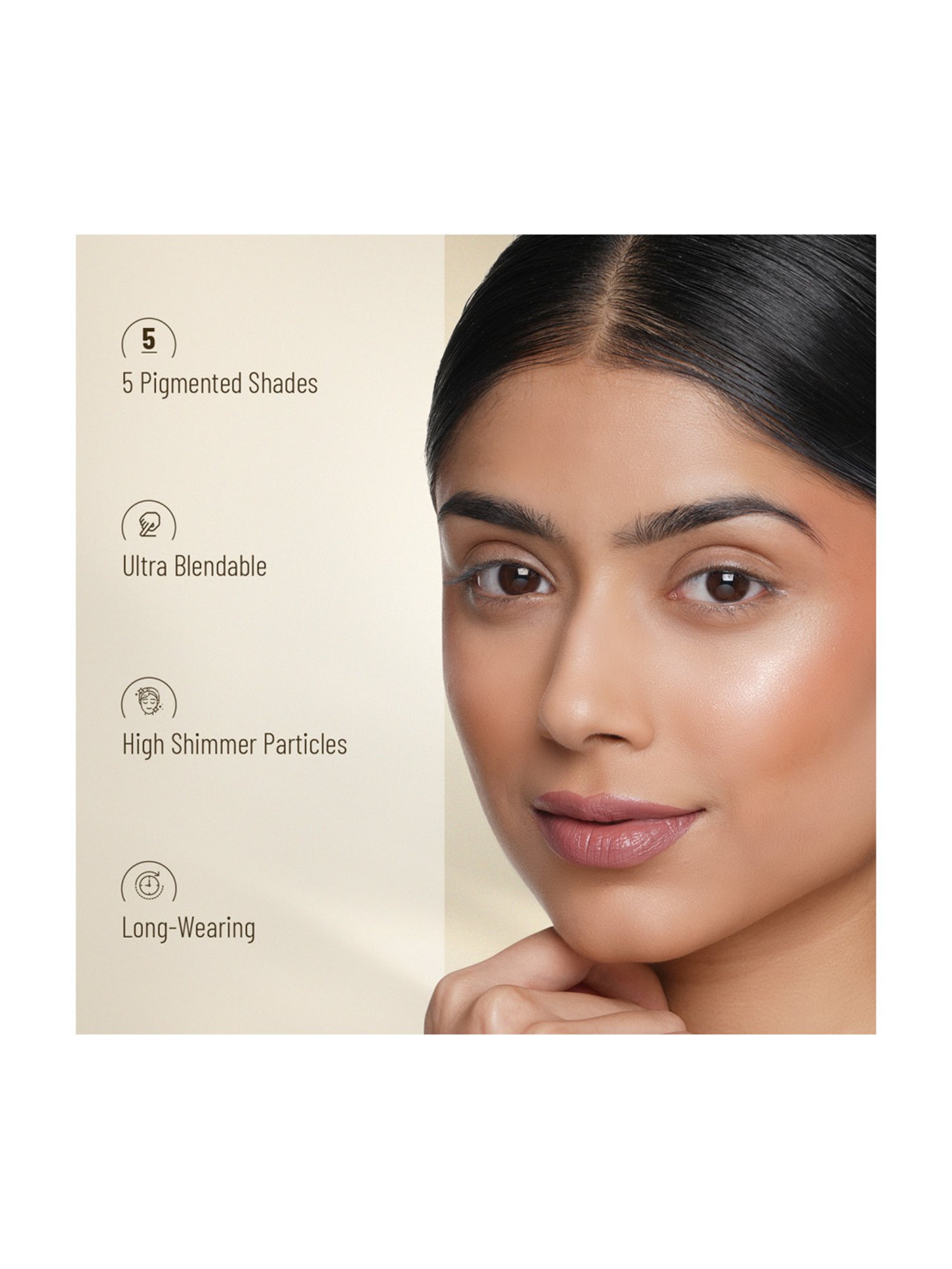 SWISS BEAUTY Brick Highlighter 2 - 7 gm