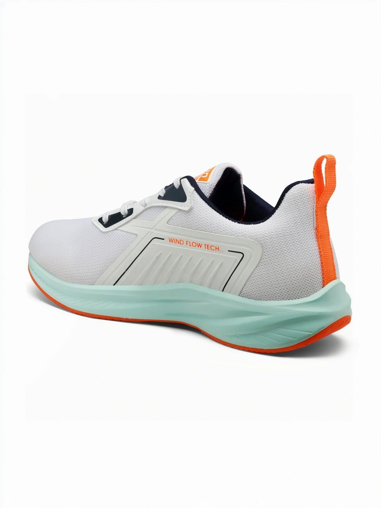 Asian Men's White Running Shoes