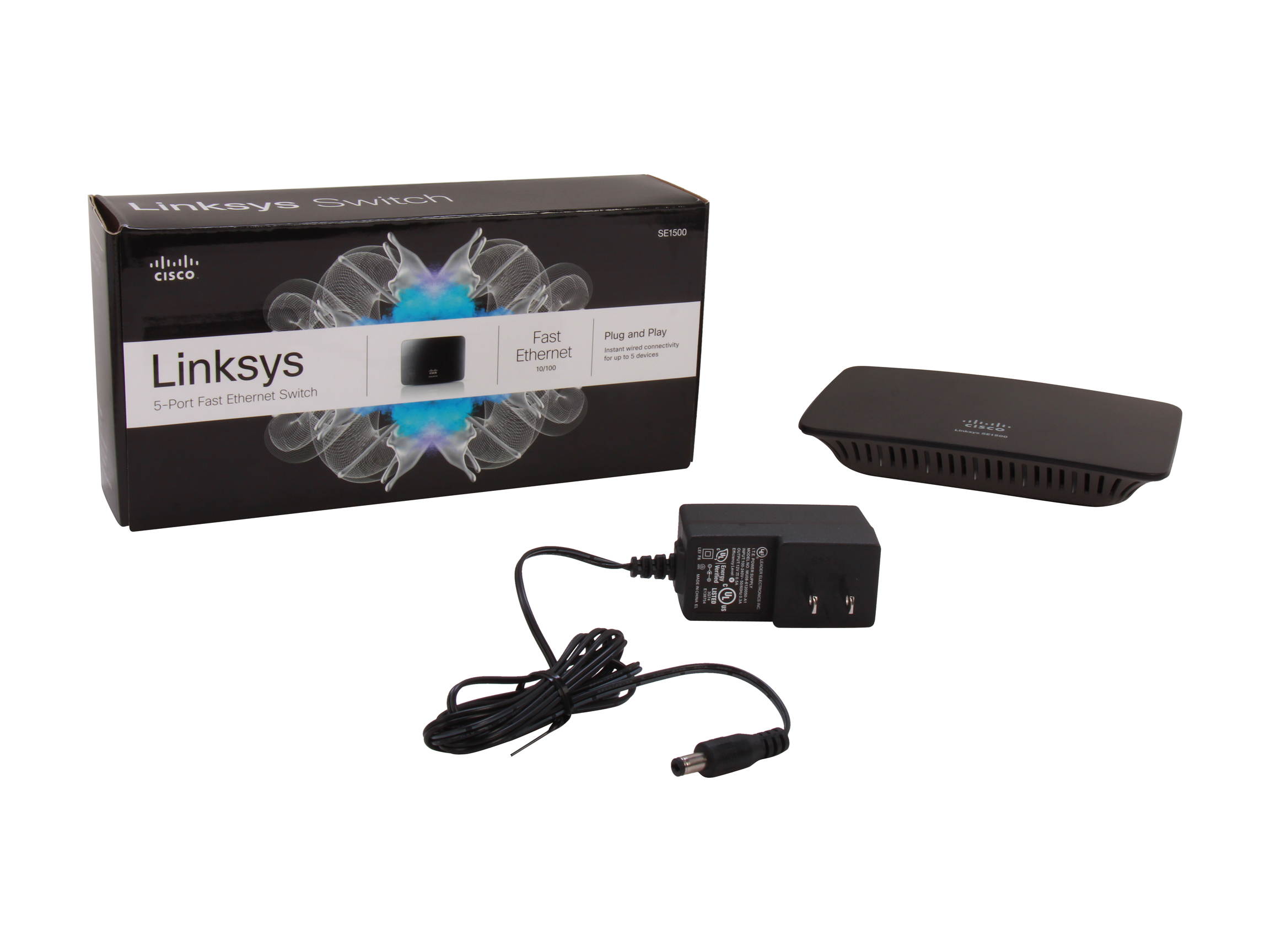 LINKSYS SE1500-NP 5-Port Fast Ethernet Switch