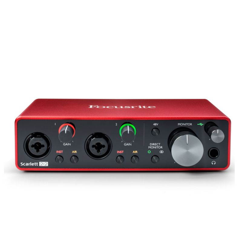 Focusrite Scarlett 2i2 3rd Generation Audio Interface