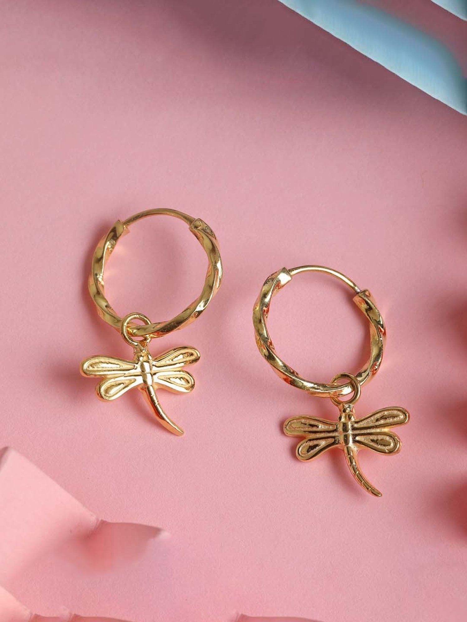 Clara 92.5 Sterling Silver Butterfly Earrings for Women