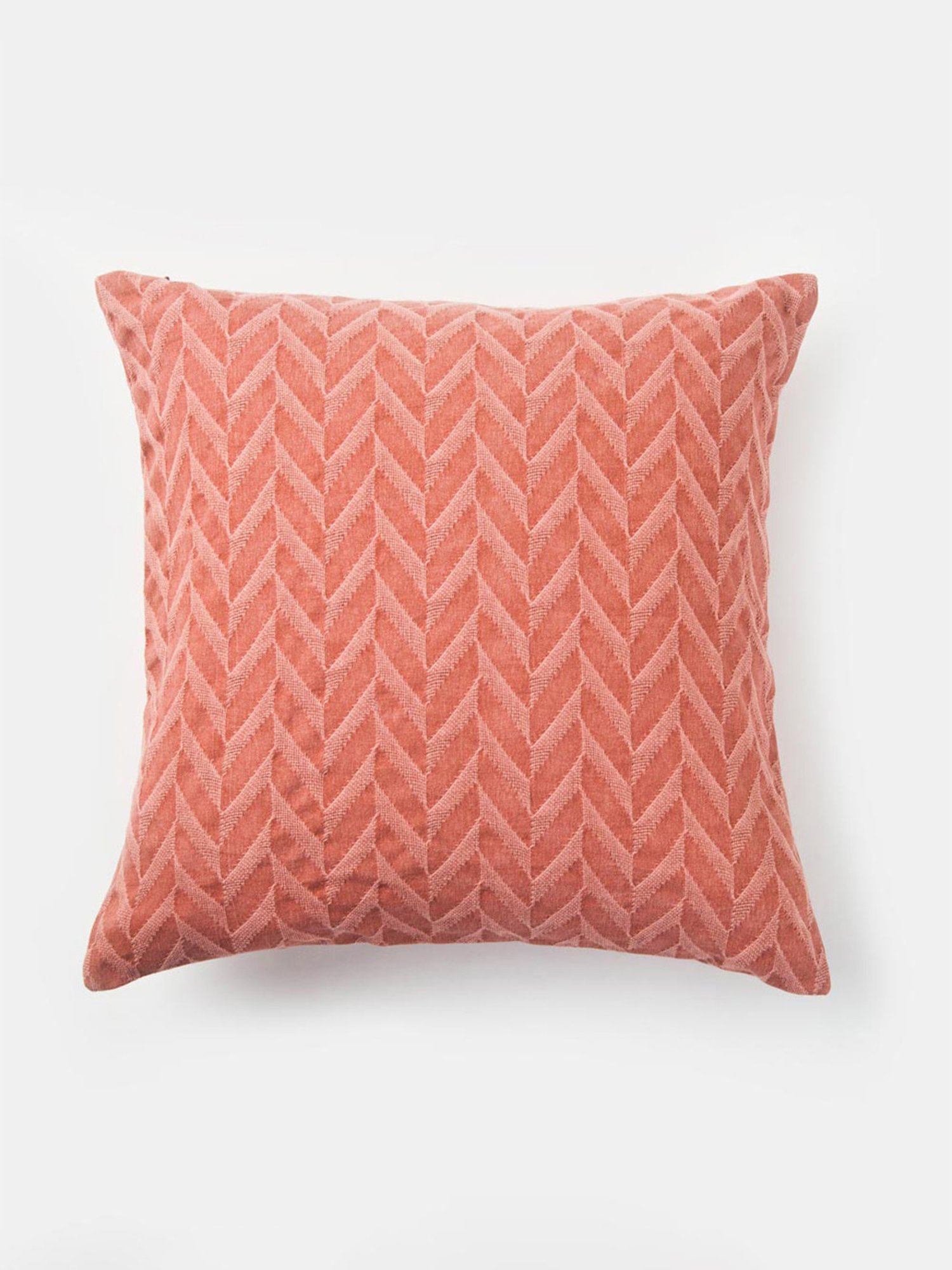 Fabindia Fuschia Cotton 100 TC 265 GSM Cushion Cover