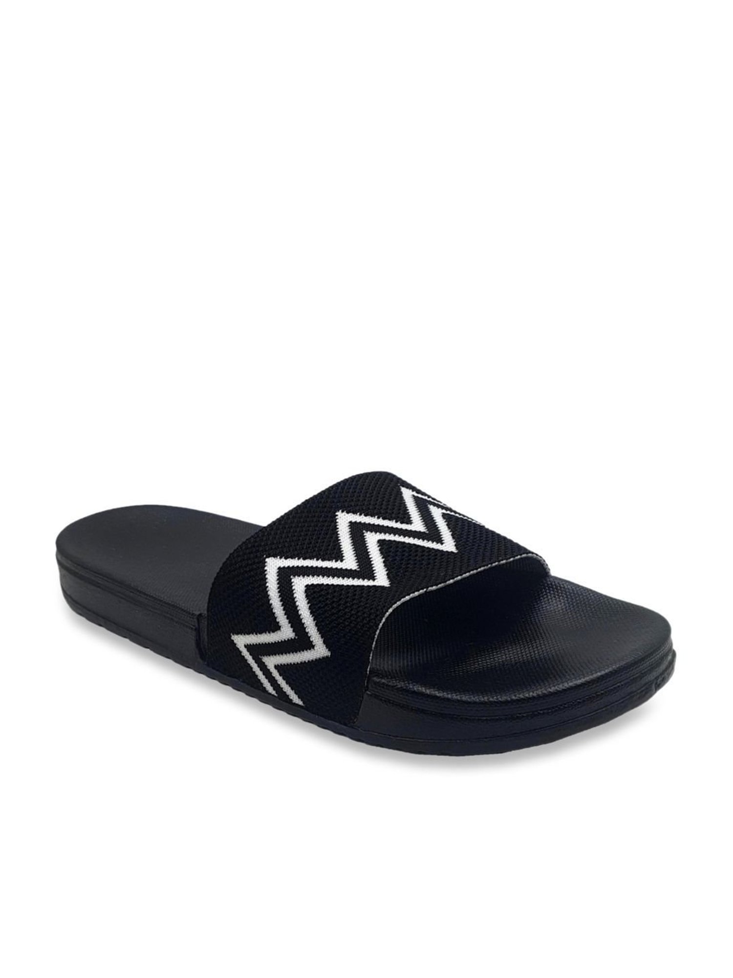 Pampy Angel Men's Black Casual Slides
