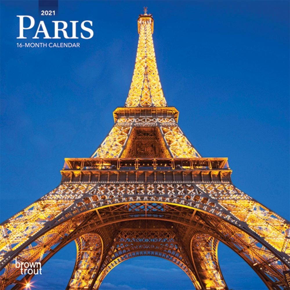 BrownTrout,  Paris Mini Wall Calendar 2021