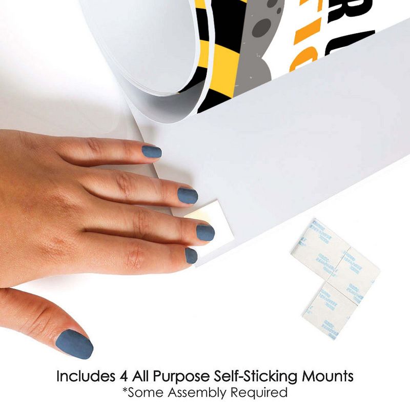 Big Dot of Happiness Dig It - Construction Party Zone - Baby Shower Decorations Party Banner