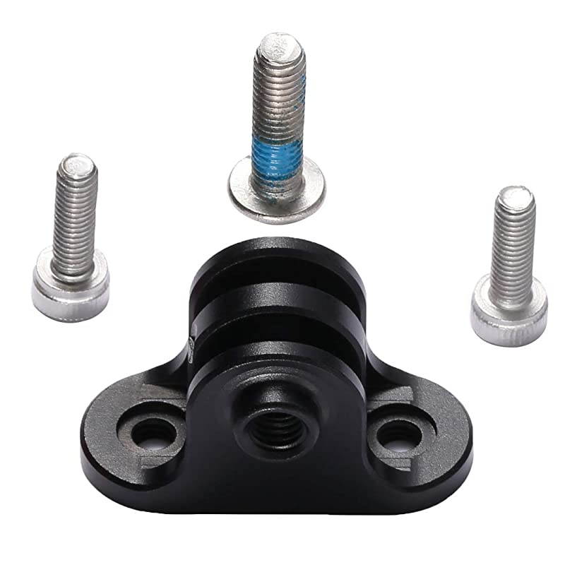 Combo Mount AdapterComputer Bracket Camera Adapter for Garmin Edge 200 500 510 520 800 810 820 1000Compatible with Gopro Sport Action Camera and Bryton Mount