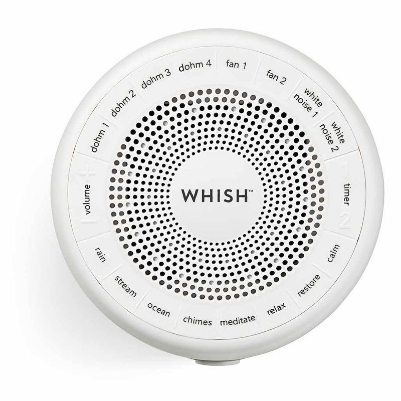 Yogasleep Whish White Noise Sound Machine 16 Sounds - White