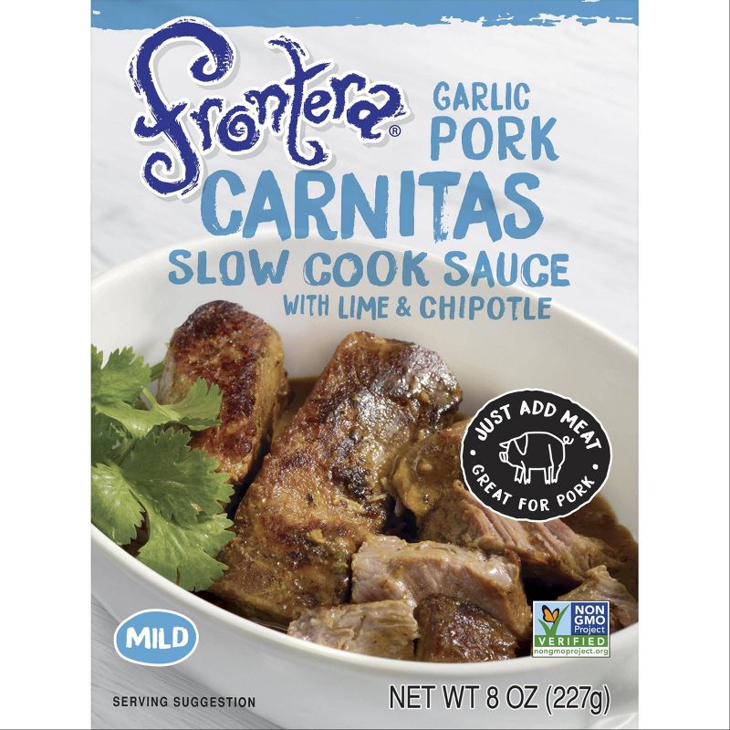 Frontera Garlicky Carnitas Slow Cook Sauce 8oz