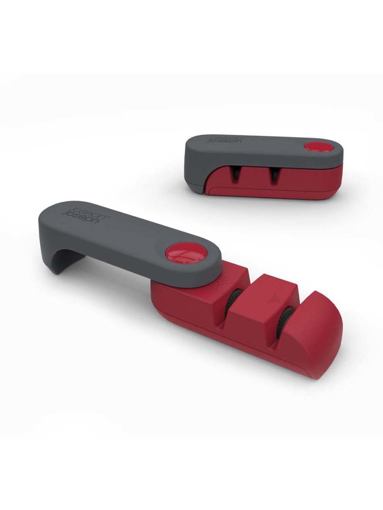 Joseph Joseph Red & Black Plastic Rota Knife Sharpner - Set of 1