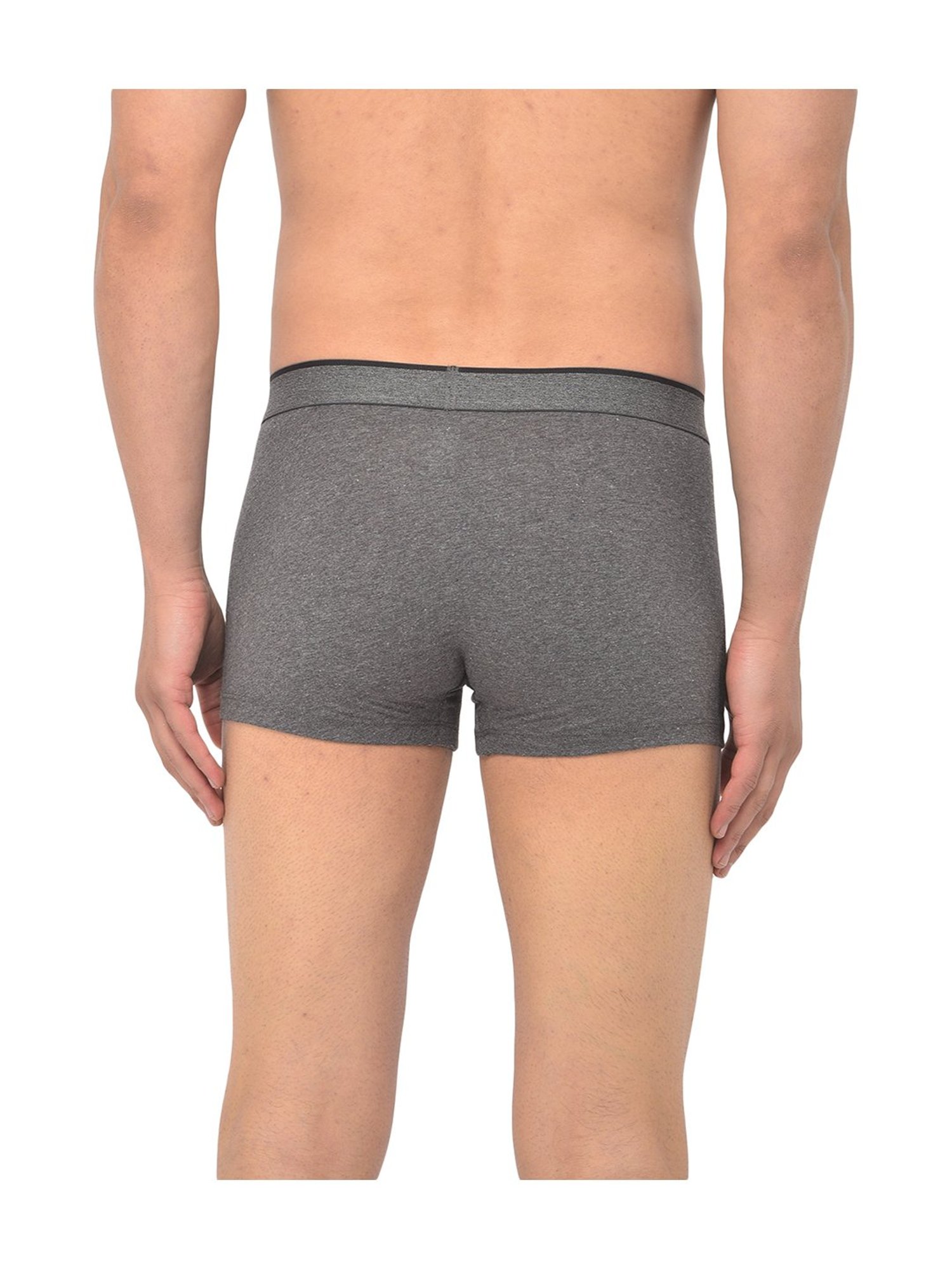 Woodland Dark Grey Solid Trunks