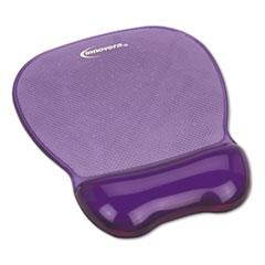 Innovera IVR51440 Purple Gel Mouse Pad and Wrist Rest