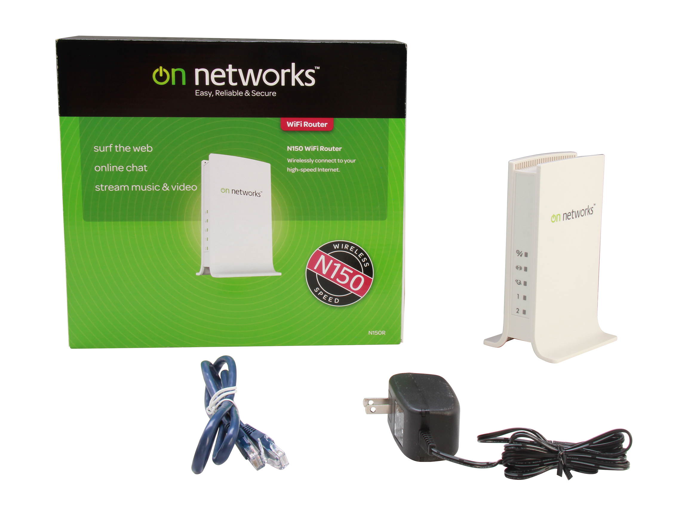 On Networks N150 Wireless Router, Open Source Ready - N150R