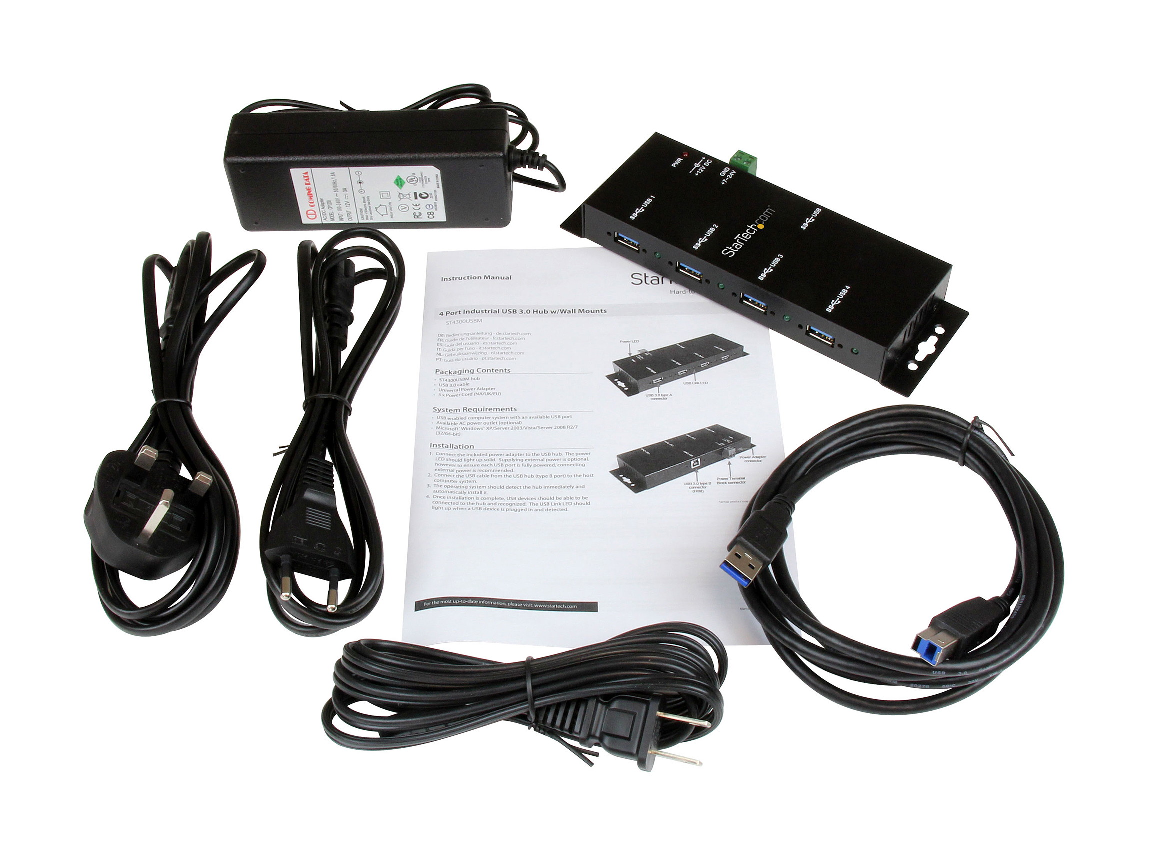 Madeng USB 3.0 HUB Adapter Extender Mini Splitter Box 3 Ports for PC Laptop Macbook Mobile Phone High Speed U Disk Reader