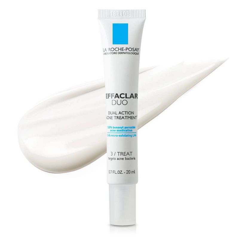 La Roche-Posay Effaclar Duo Dual Action Acne Treatment - 0.7 fl oz