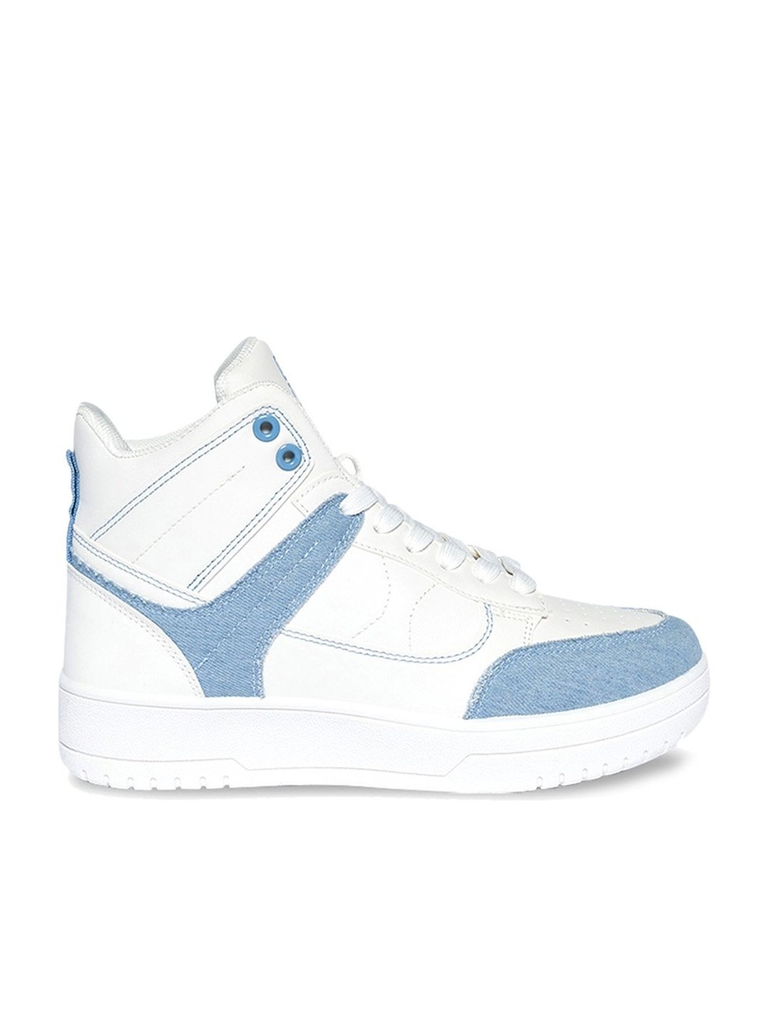 Forever Glam by Pantaloons Women's Blue Ankle High Sneakers