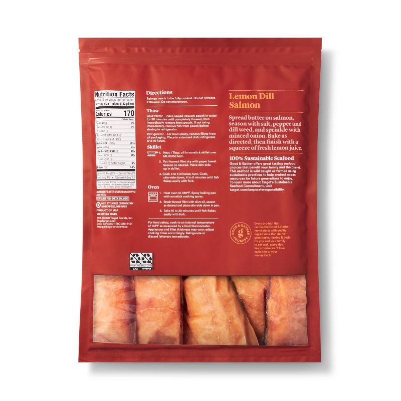 Alaska Cod Skinless Boneless Fillets - Frozen - 16oz - Good & Gather™