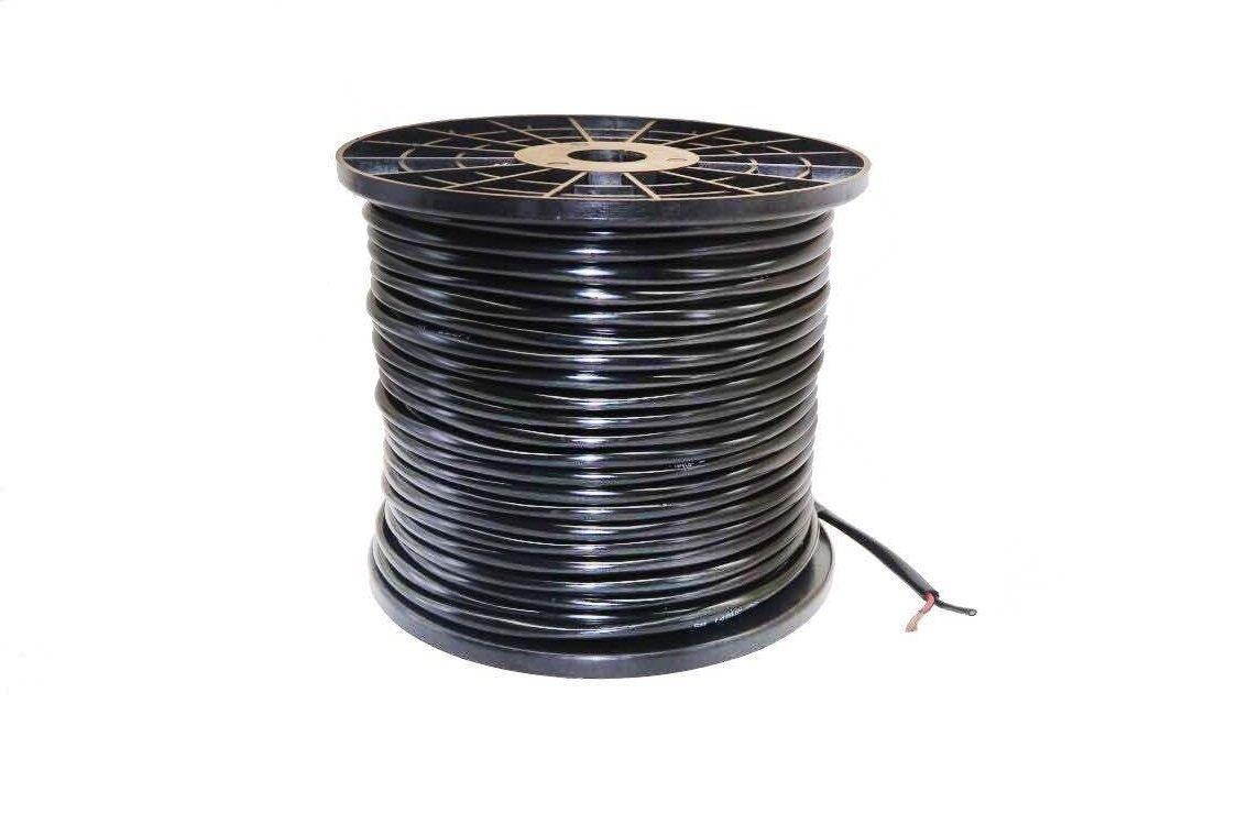 500FT Outdoor UV Protection Rated Professional Speaker Audio Cable 14AWG Direct Burial 14/4 Bulk Spool (500FT, 14/4)