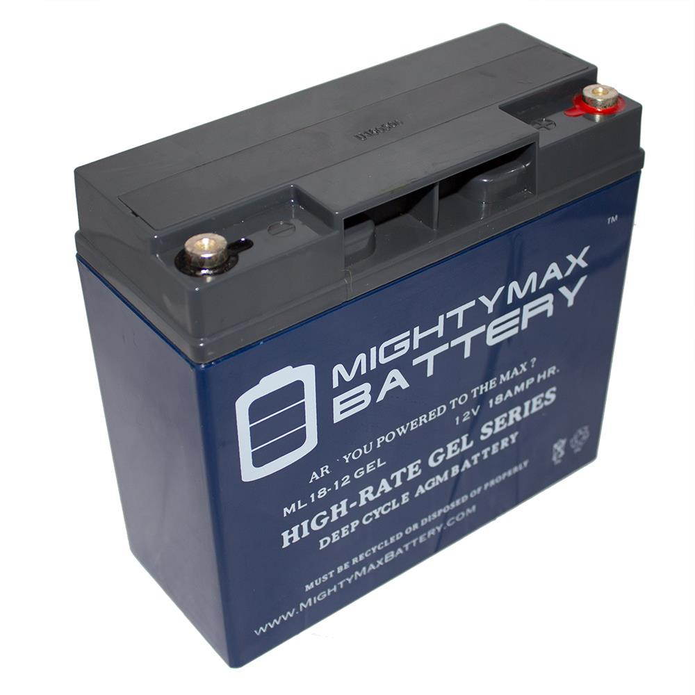 12V 18AH GEL Replacement Battery for ES 2500 Booster ES1217